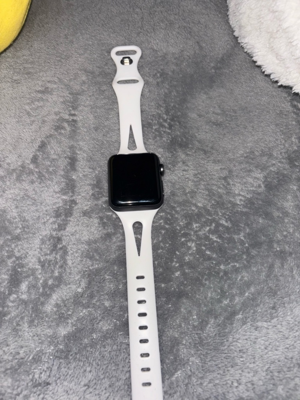 Apple White Smartwatch with Sport Band
